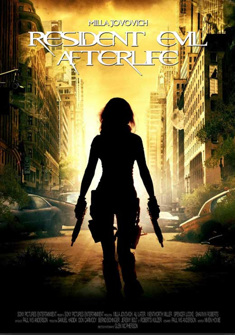 Resident Evil: Afterlife - Movie Poster - Japanese Wall Art, Canvas Prints,  Framed Prints, Wall Peels