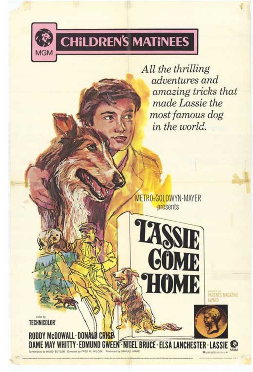 Torna a Casa, Lassie! – Poster Museum