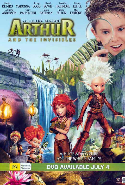 Arthur and the Invisibles Movie Poster Print (11 x 17) - Item