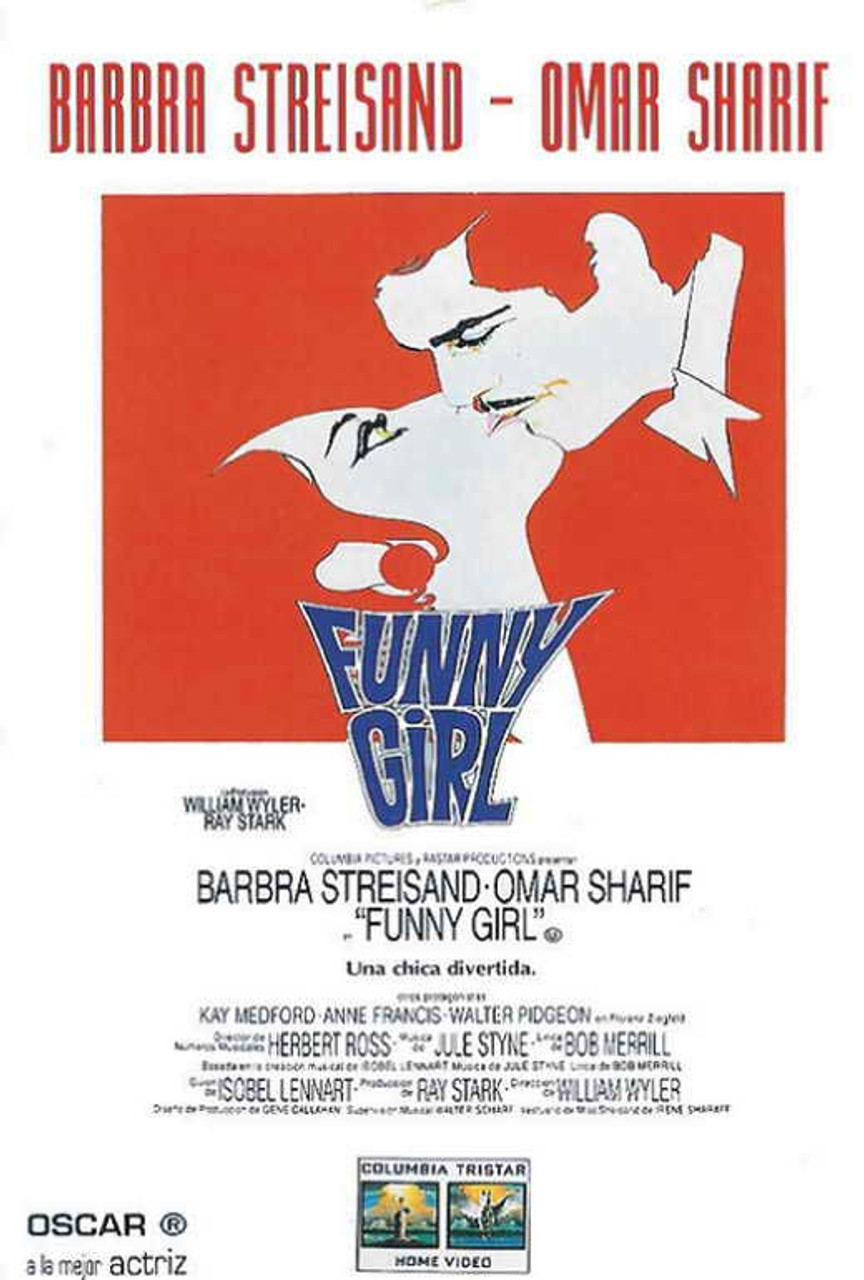 funny girl movie poster