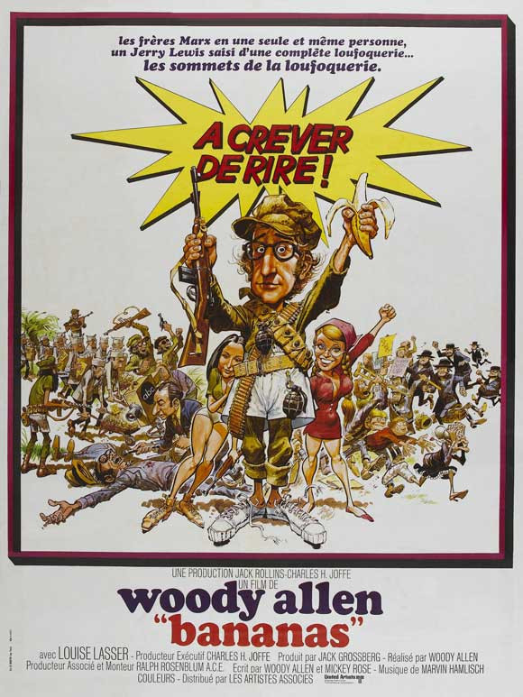 Bananas Movie Poster Print (11 x 17) Item MOVAJ8270 Posterazzi