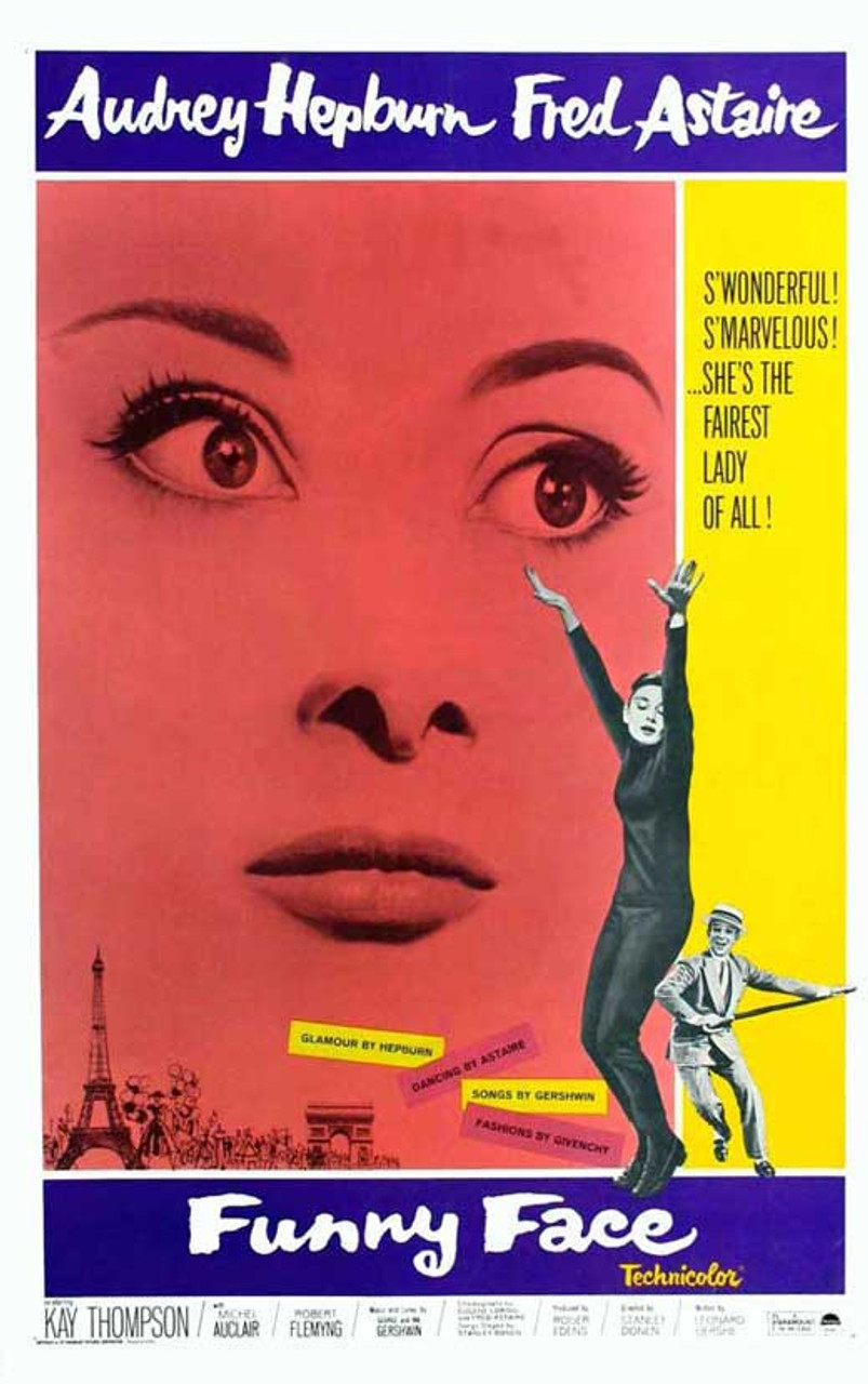 Funny Face Movie Poster Print (27 x 40) Item MOVCJ2204 Posterazzi