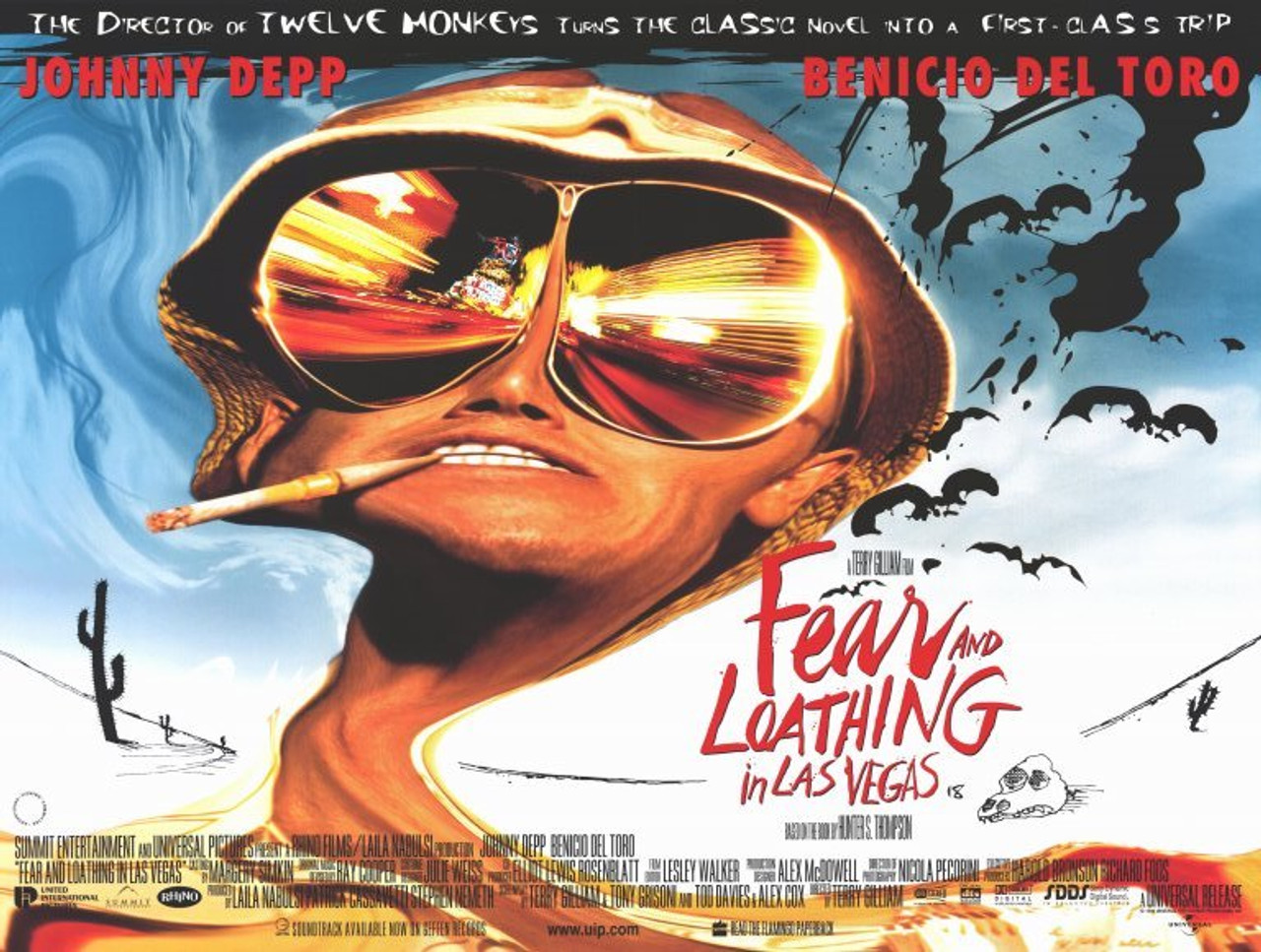 Fear Loathing Las Vegas Poster, Movie Poster Fear Loathing