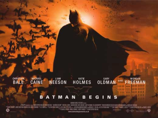 batman begins poster ebay