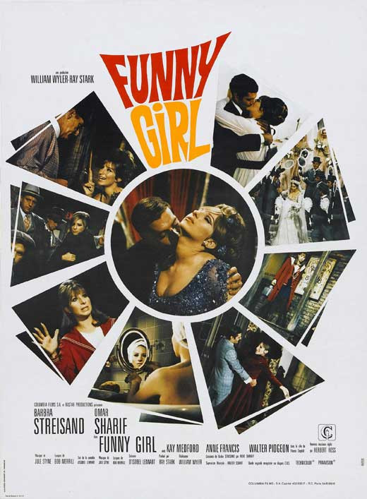 Funny Girl Movie Poster Print (27 x 40) Item MOVEB13501 Posterazzi