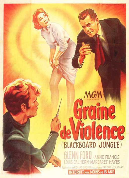 Blackboard Jungle Movie Poster Print (11 x 17) Item MOVCB05700