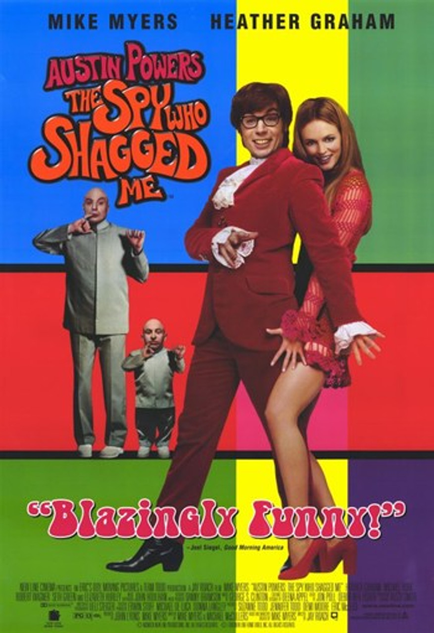 Austin Powers 2 The Spy Who Shagged Me Movie Poster (11 x 17) Item MOV231165 Posterazzi Austin Powers 2 The Spy Who Shagged Me Movie Poster (11 x 17) Item MOV231165 Posterazzi