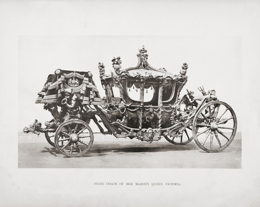 queens carriage drawing