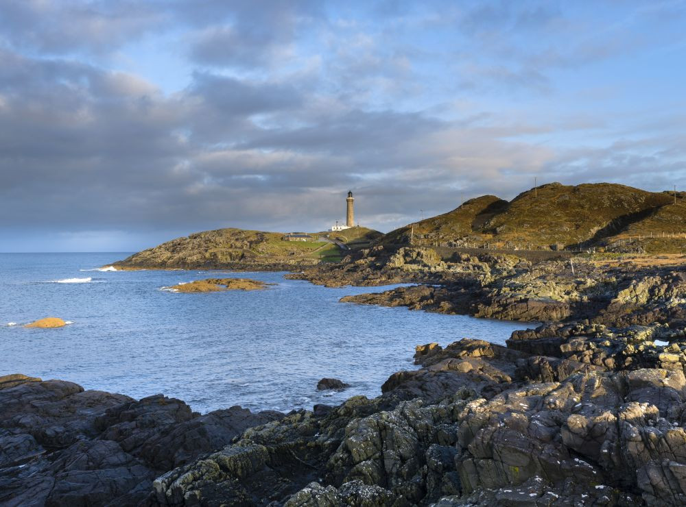 A view of Ardnamurchan Point which is the most westerly point of the UK