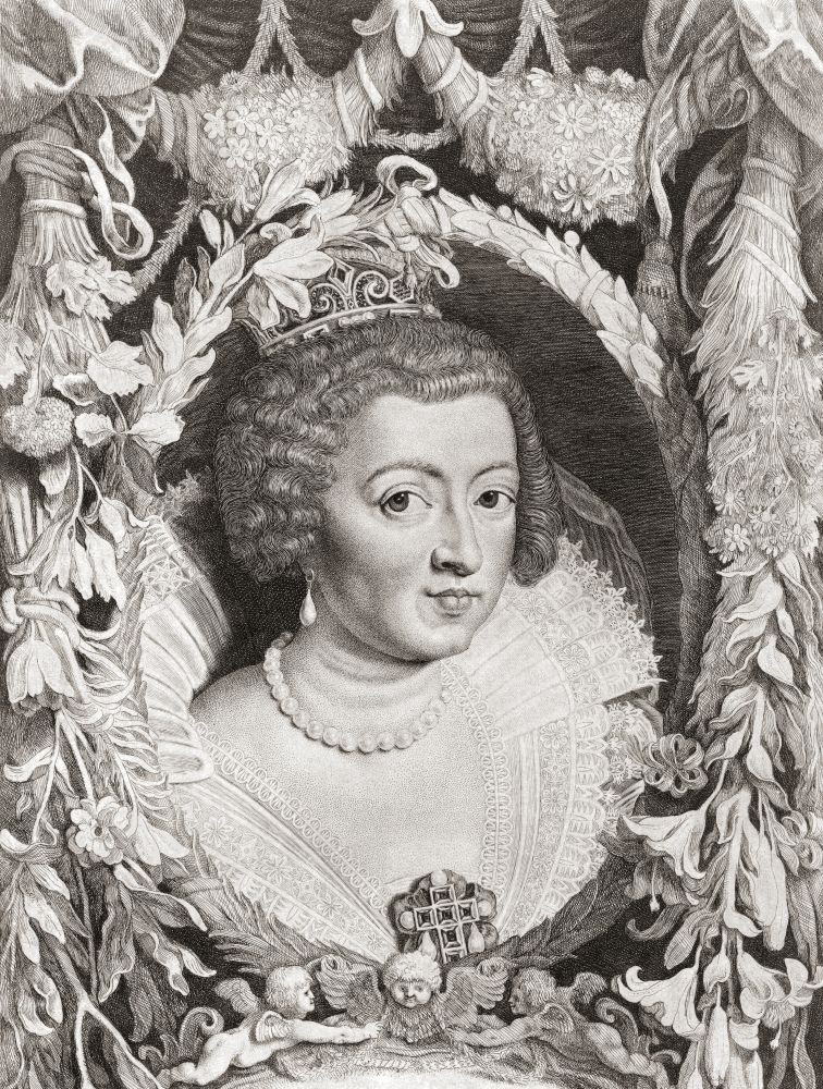 Anne of Austria, 1601 - 1666. Queen Consort of France and regent