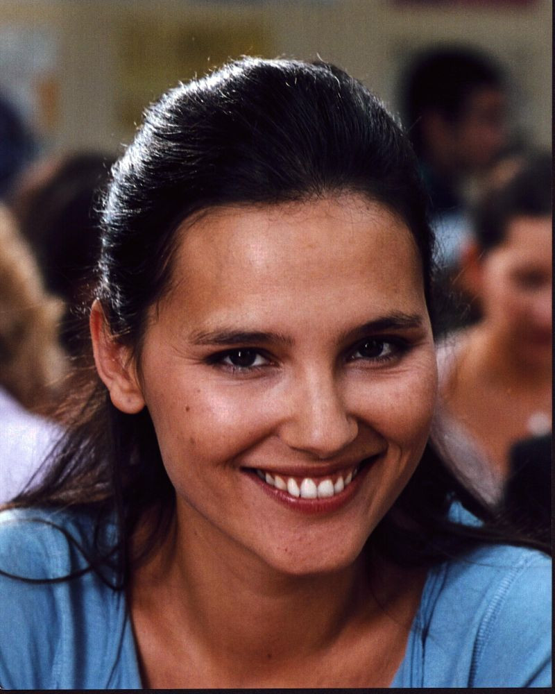 Virginie Ledoyen Smiling In Blue Top Photo Print (8 x 10) - Posterazzi