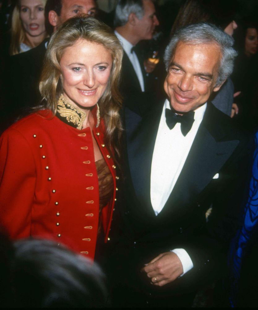 Ralph Lauren, Ricki Lauren 1990. Photo by Adam Scull (Ralph Ricky