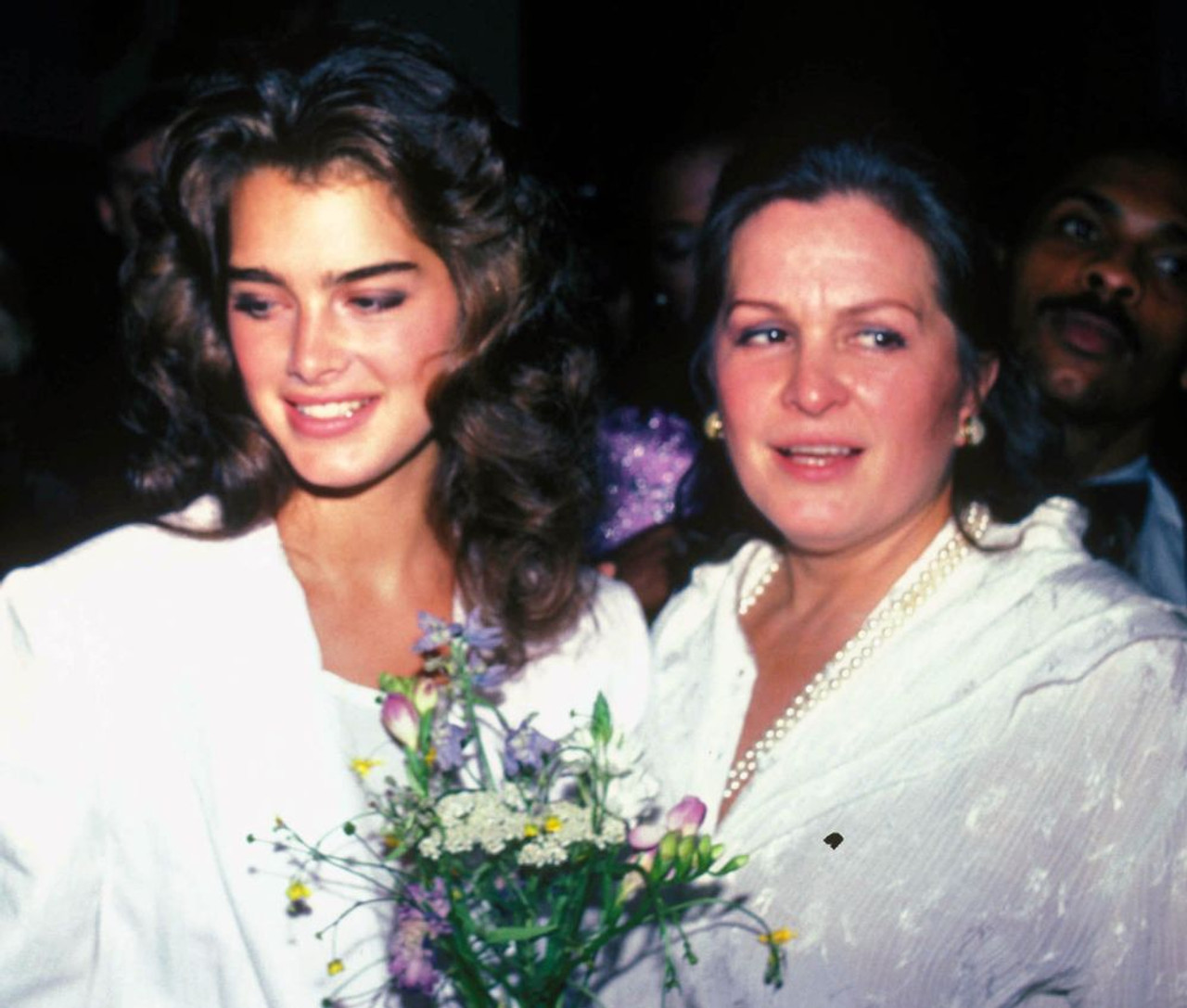 Brooke Shields With Mom Teri Shields 1980s Photo By Adam Scull