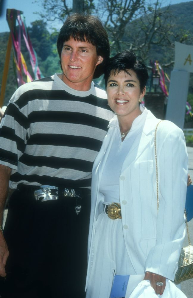 Bruce Jenner, Kris Jenner, 1994, Photo By Michael Ferguson (Bruce