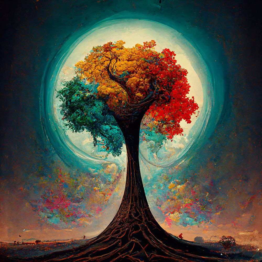 A020 Tree Of Life Poster Print - Ray Heere - Posterazzi