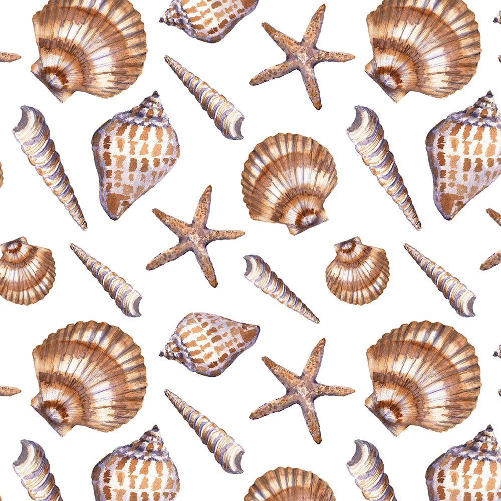 Tan Shell Pattern Poster Print - Patti Bishop - Posterazzi