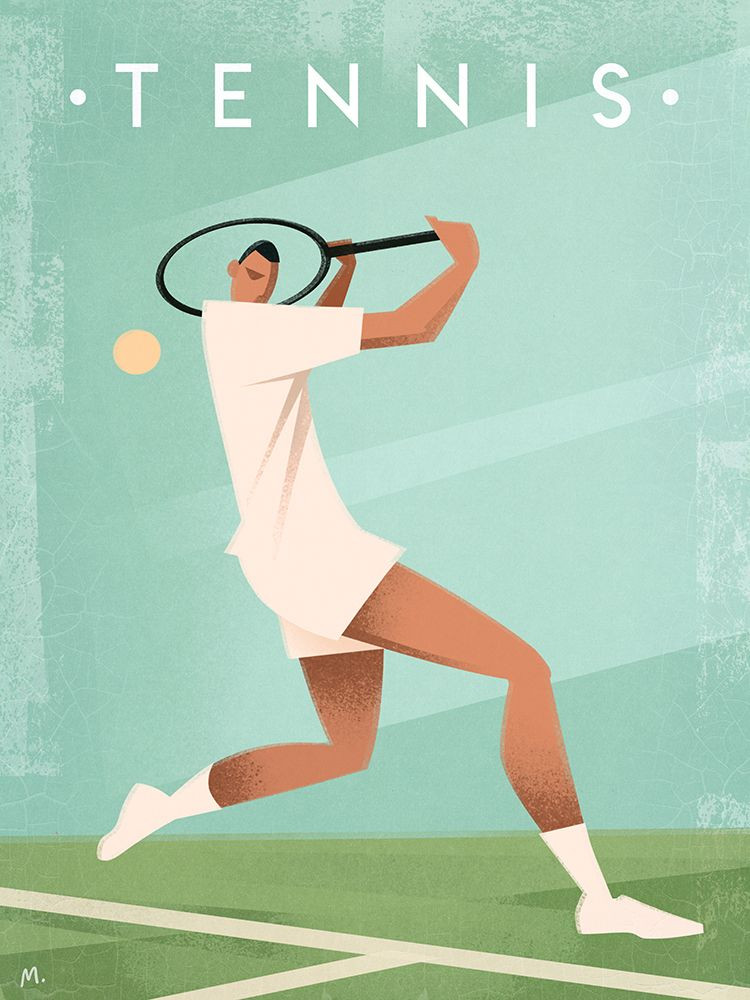 vintage sport poster