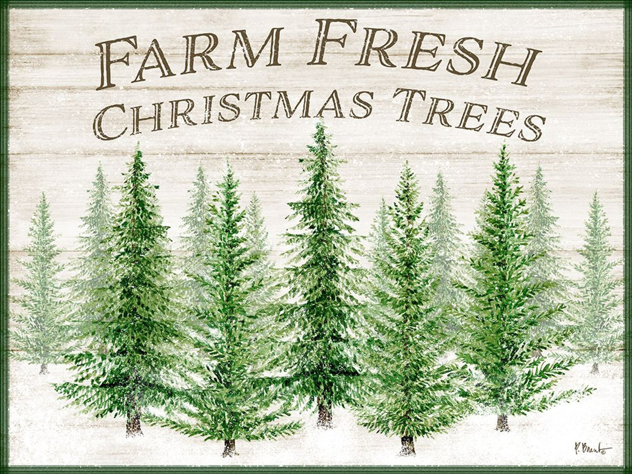 Farm Fresh Christmas Trees Horizontal Poster Print - Paul Brent - Posterazzi farm-fresh-christmas-trees-horizontal-poster-print-paul-brent-posterazzi
