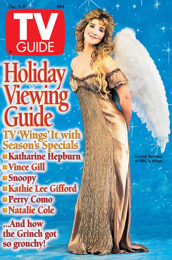 Wings, Crystal Bernard, Tv Guide Cover, December 3-9, 1994. Ph