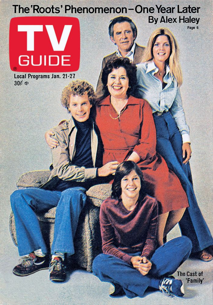 Family, From Left: Gary Frank, Sada Thompson, Kristy Mcnichol