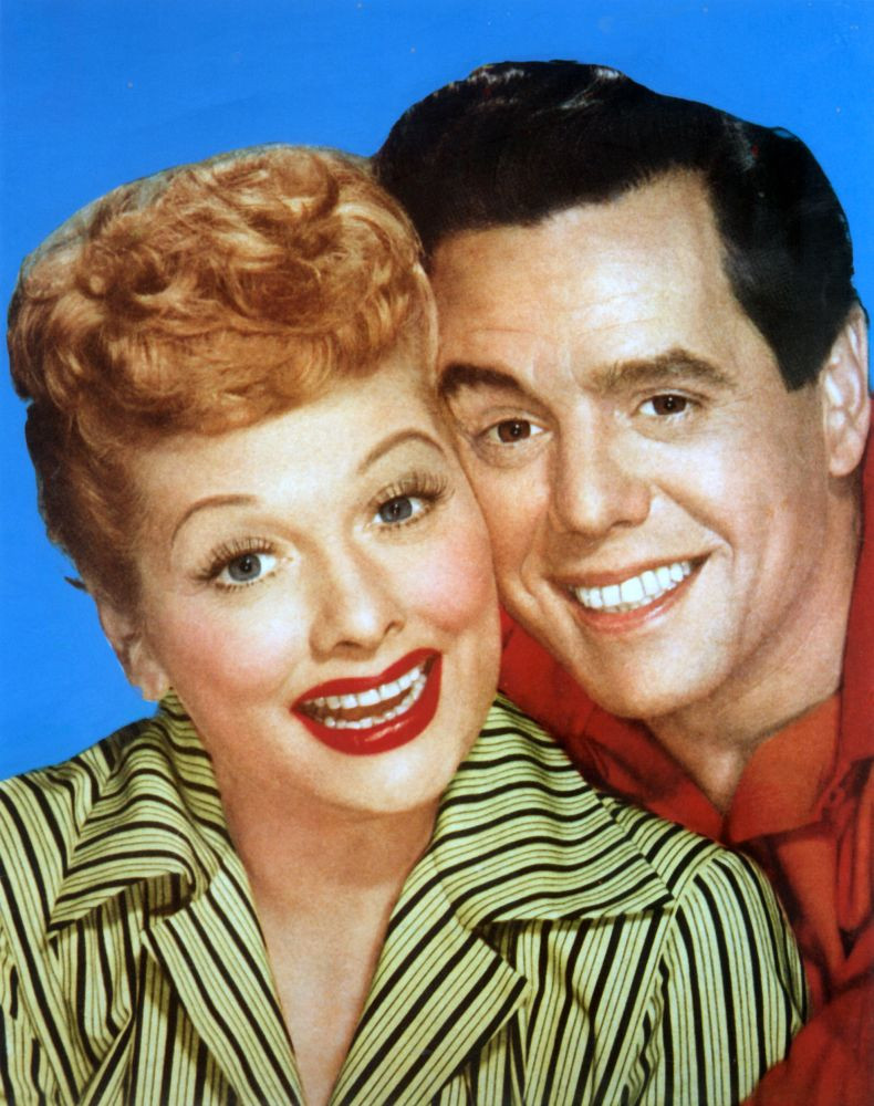 I Love Lucy, Lucille Ball, Desi Arnaz, 1954. Poster Print - Posterazzi