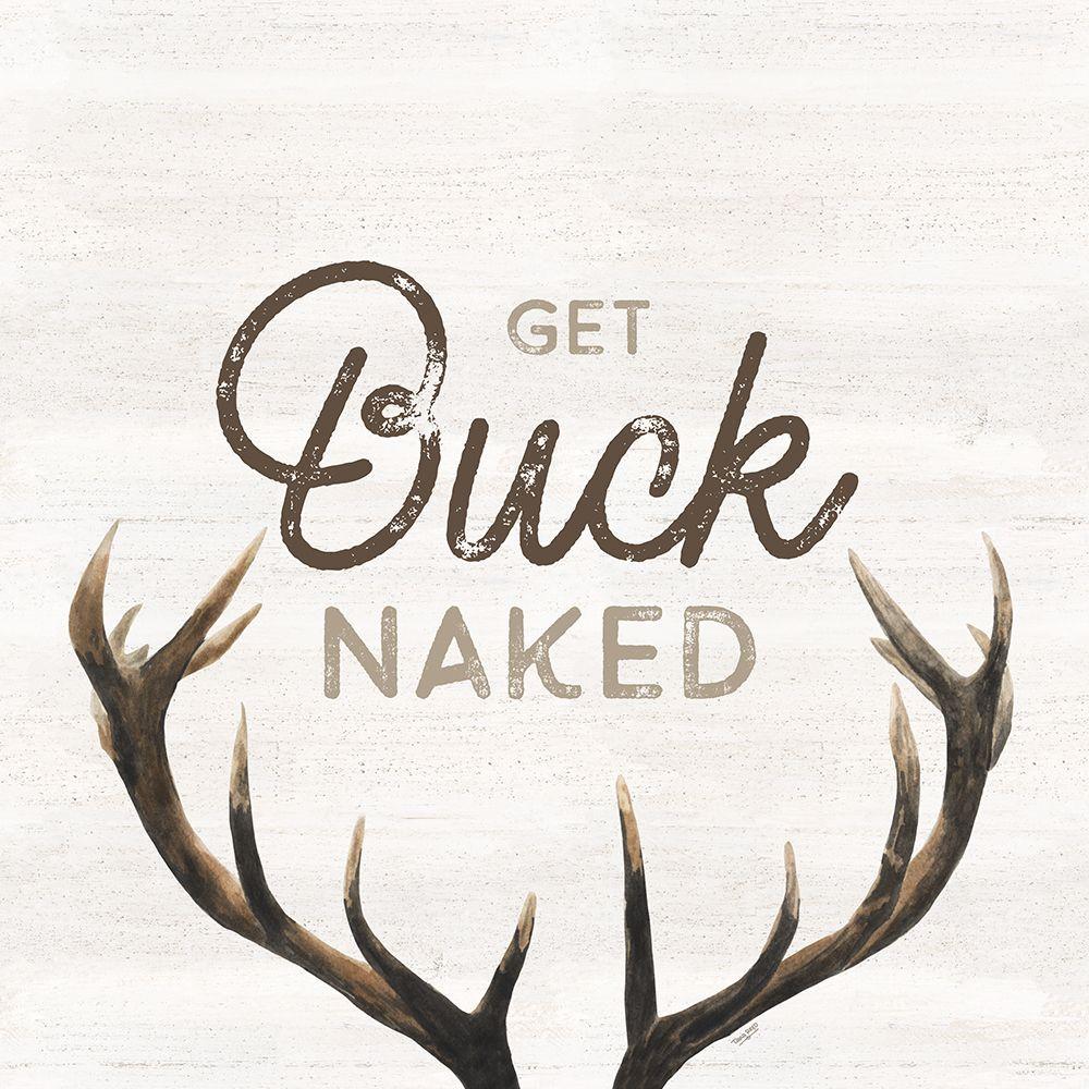 Bath Art I Buck Naked Poster Print Tara Reed VARPDXRB17480TR