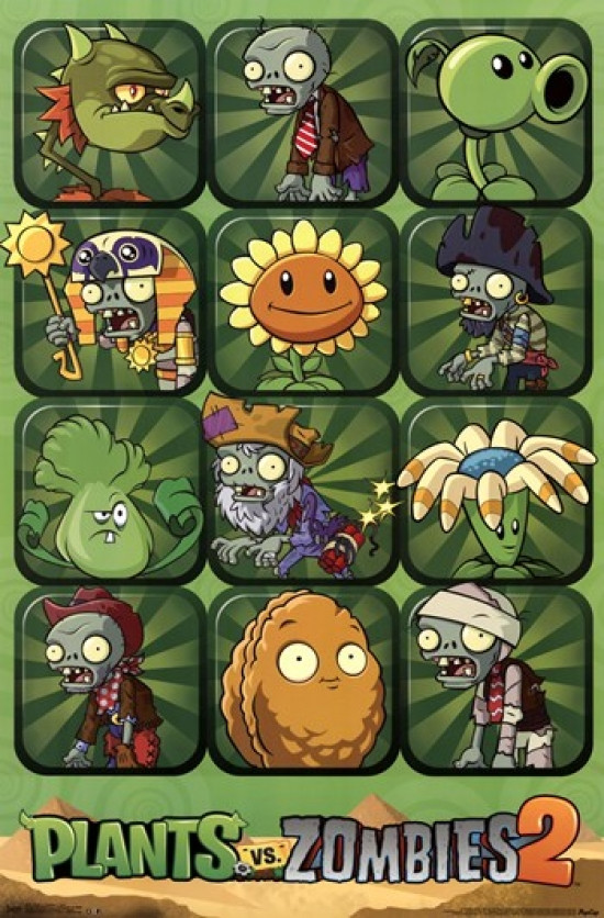 Plants vs. Zombies 2 Poster Print - Item # VARTIARP6918 - Posterazzi