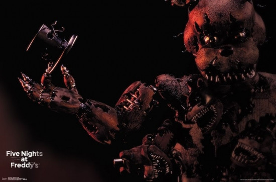 Five Nights at Freddy's - Nightmare Freddy Poster Print by - Item