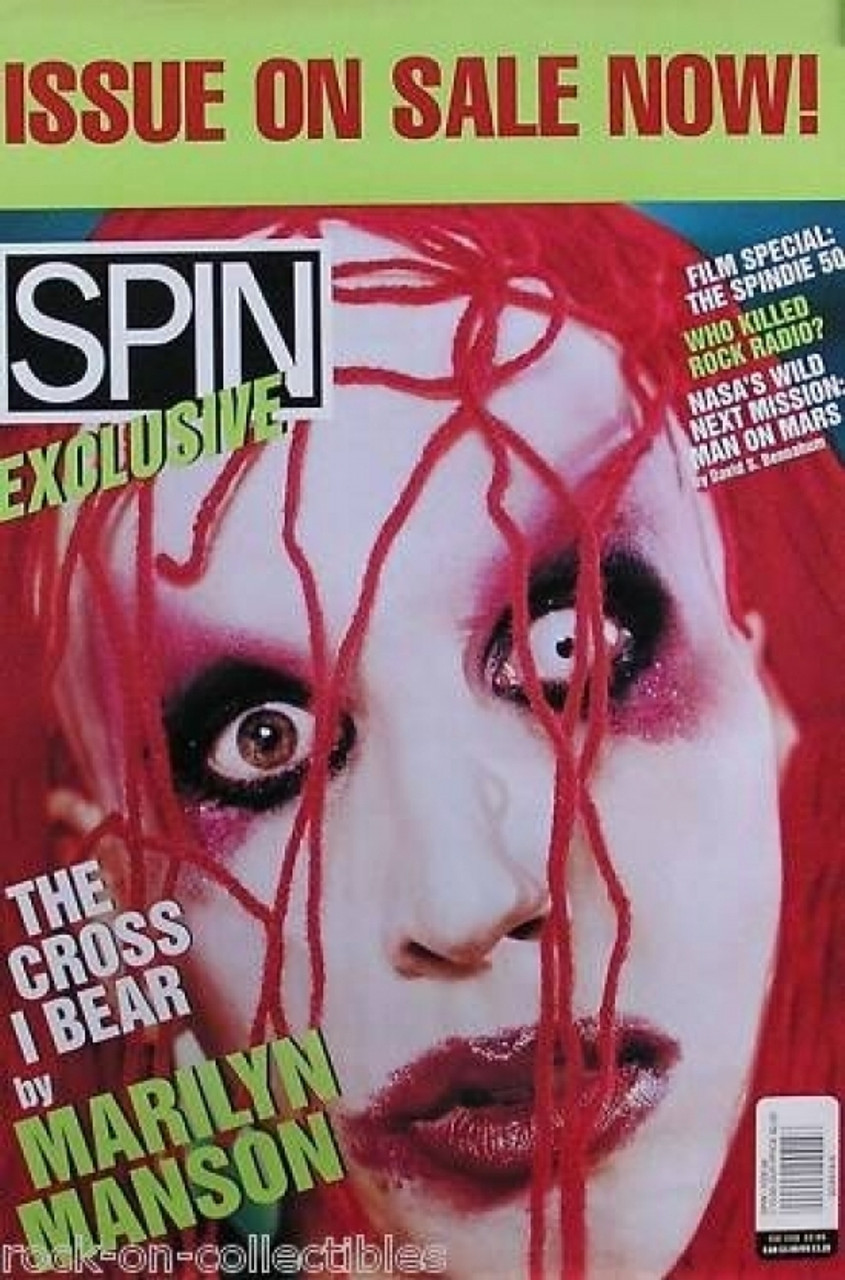 Marilyn Manson Spin Magazine Promotional Poster - Item