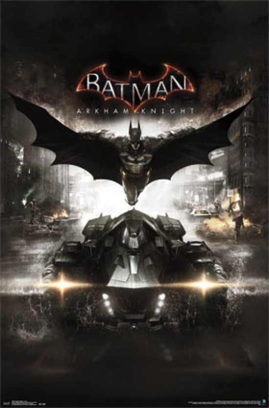 PS4 BATMAN RETUN TO ARKHAM 非売品ゲームポスター Batman Arkham Knight - Game Cover Poster Print - Item