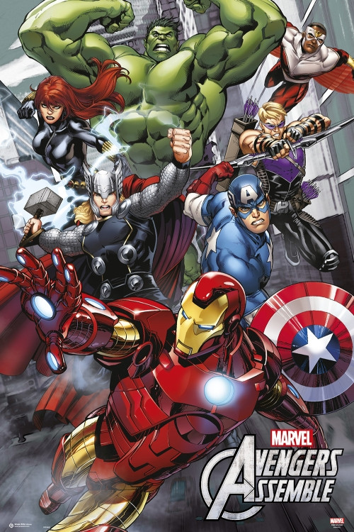 Marvel Avengers Assemble Poster Poster Print - Item # VARGPE4802