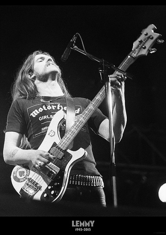 Lemmy Live Live BW Poster Poster Print - Item # VARXPS1413