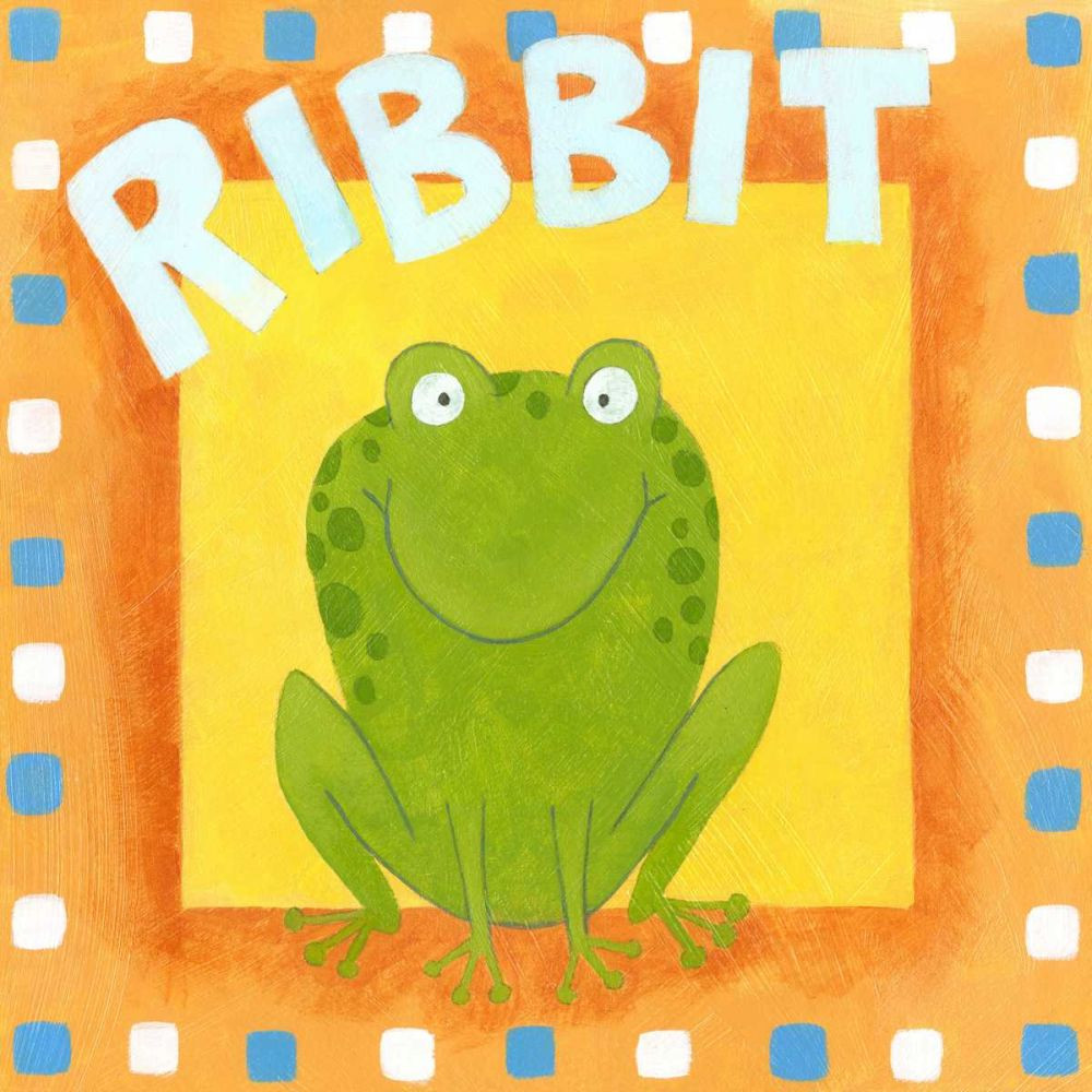 Ribbit Poster Print - Megan Meagher - Posterazzi