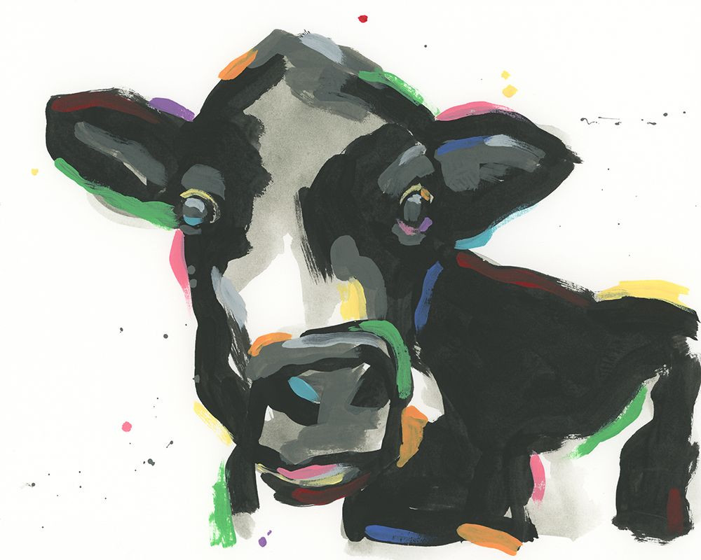 Big Moo-d IV Poster Print - June Erica Vess - Posterazzi
