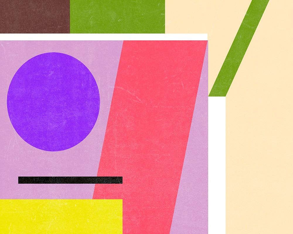 Color Composition I Poster Print - Melissa Wang - Posterazzi