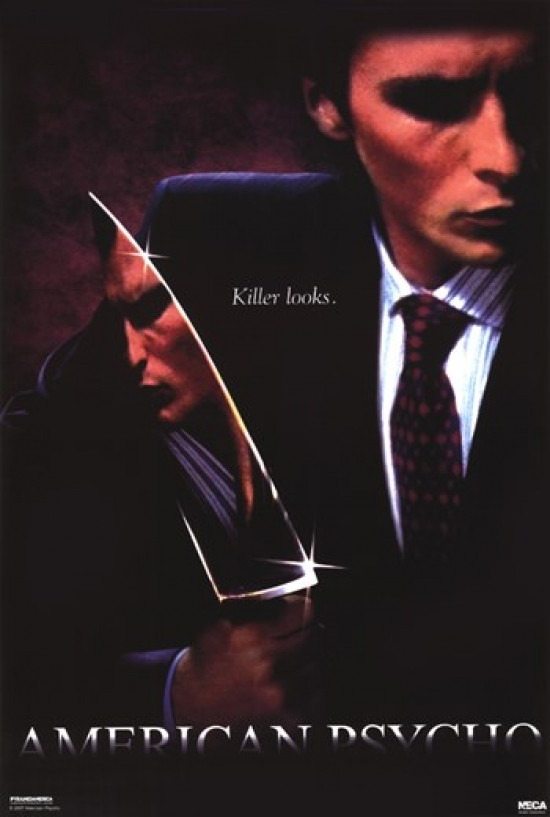 american psycho chainsaw poster
