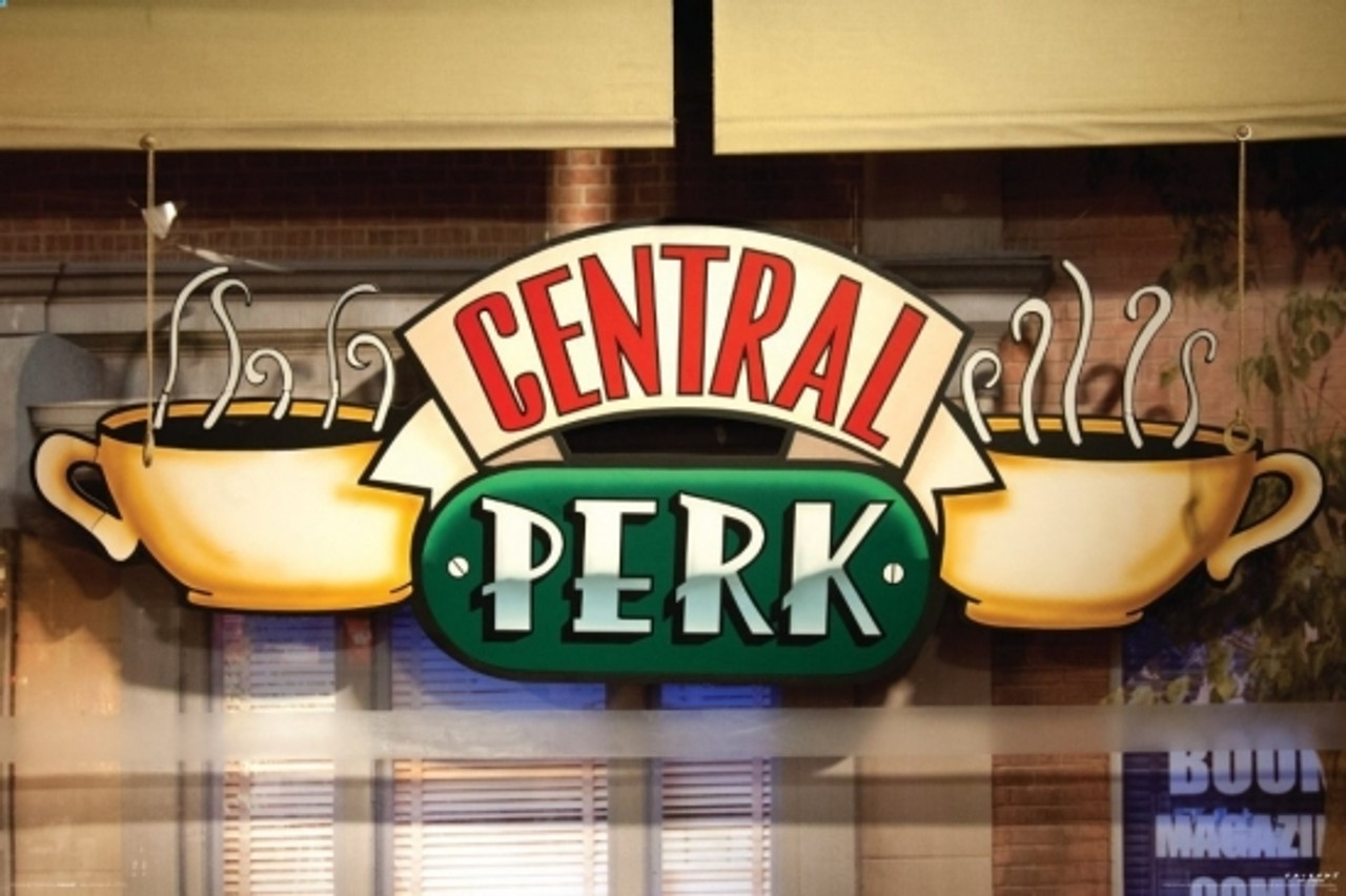 Central Perk Logo SVG, PNG, DXF, EPS, Cut Files, Friends TV Show SVG