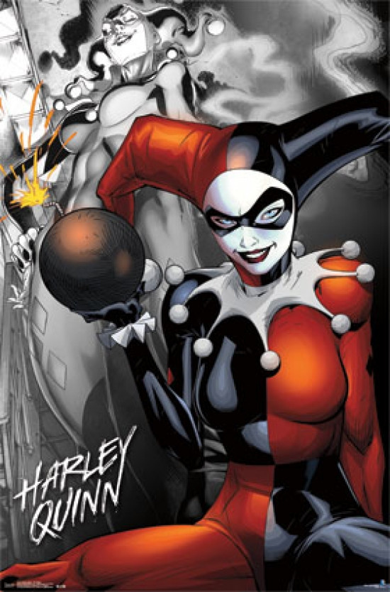 Harley Quinn The Bomb Poster Print Item VARTIARP13747