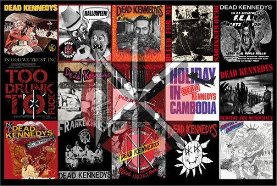 Dead Kennedys Album Montage Poster Poster Print - Item