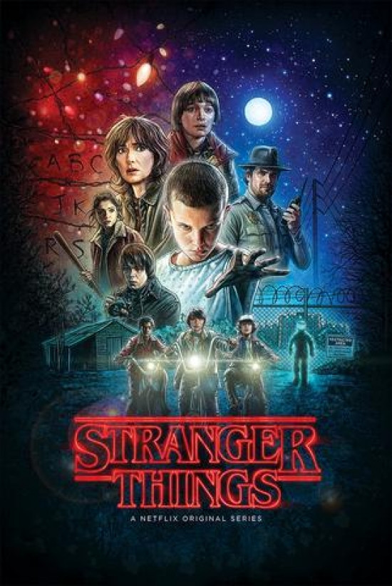 Stranger Things Cast Poster Poster Print - Item # VARXPSMX5115