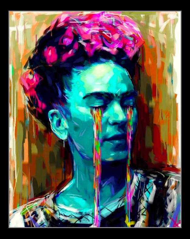 frida kahlo poster print