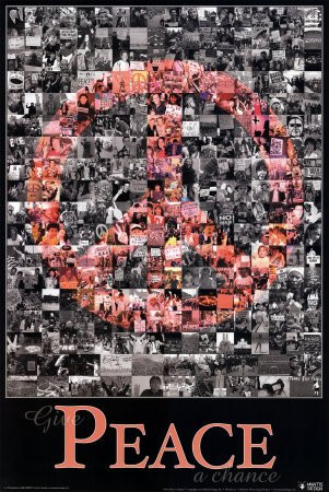 vintage peace poster