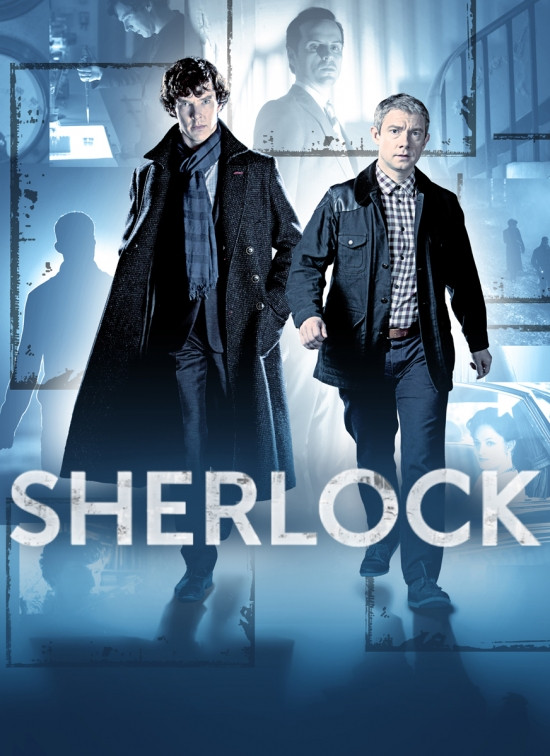 Sherlock Blue Poster Poster Print Item VARXPS1076 Posterazzi