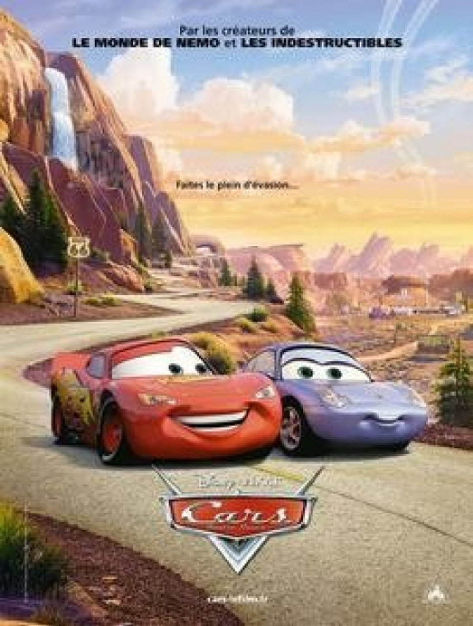 Disney discount cars poster