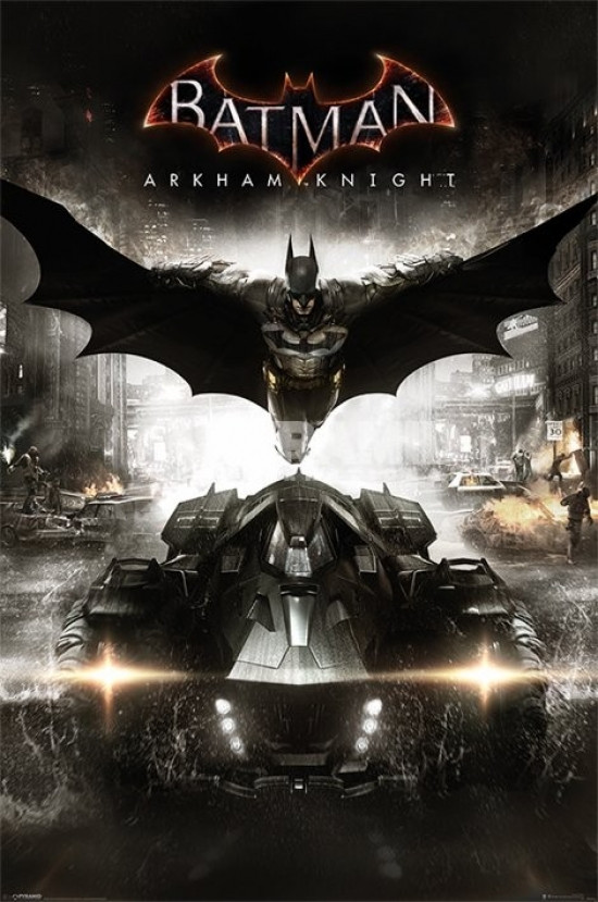 Batman Arkham Knight - Teaser Poster Poster Print - Item