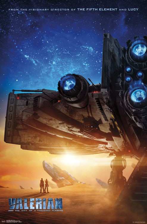 VALERIAN パンフレット Valerian - Ship Key Art Poster Print - Item # VARTIARP15719