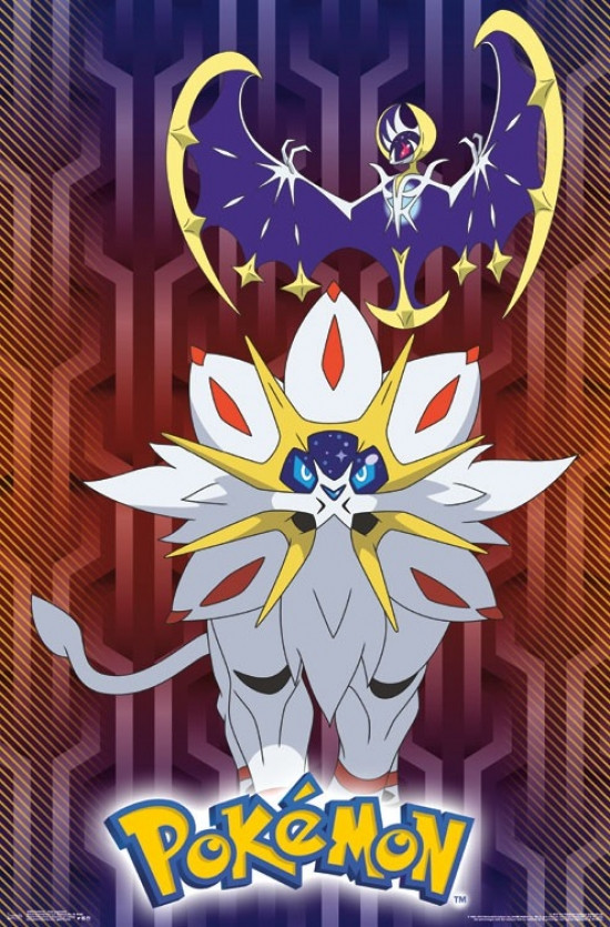 Legendary Wallpaper Pokemon Pokemon Alola Legendary Poster Print