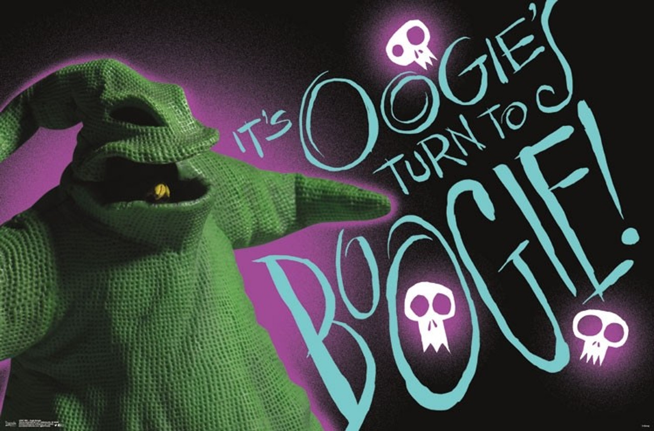 Nightmare Before Christmas Hanging Oogie Boogie with Music 