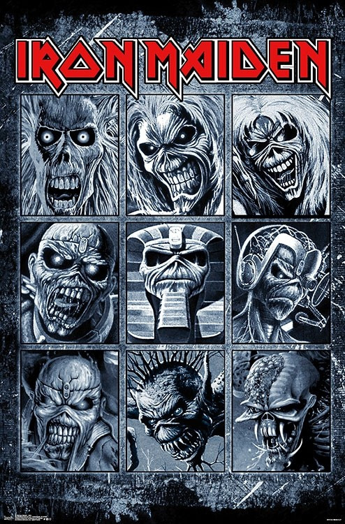Iron Maiden - Grid Poster Print - Item # VARTIARP17168 - Posterazzi