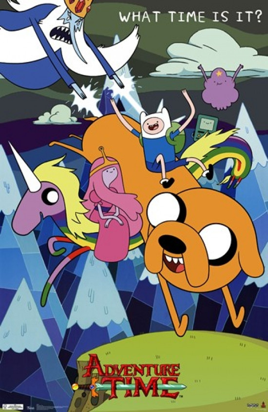 Adventure Time What Time Is It Poster Poster Print - Item